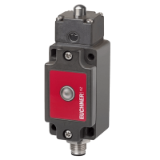 NZ2WO-511SVM5L060GE - Safety switch NZ.WO, rounded plunger, steel roller ø 10 mm, plug connector SVM5
